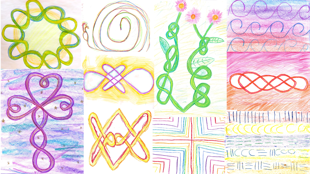 Form Drawing at Waldorf School