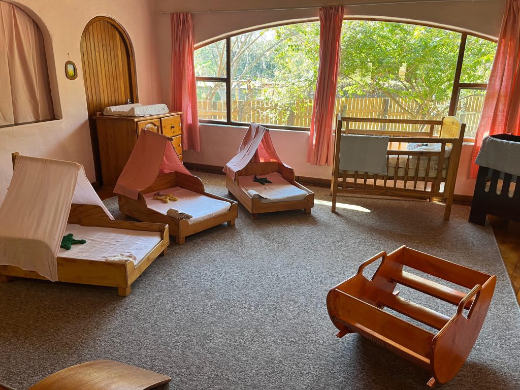 Nurturing safe baby care classroom